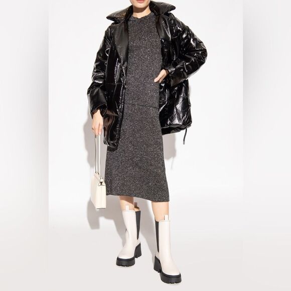 Coach Alexa Leather Bootie in Chalk/Black, New, Size 11 - Picture 3 of 16